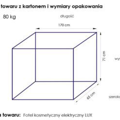 Hoitotuoli LUX, 3 moottoria, musta
