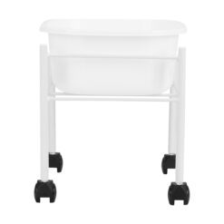 Jalkakylpy telineellä jalkahoitoon.