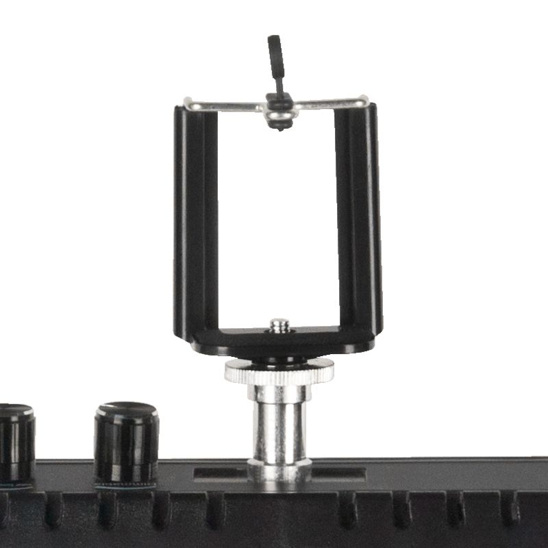 Rengasvalo 18′ 48W LED musta + jalusta Rengasvalo 18' 48W LED musta + jalusta