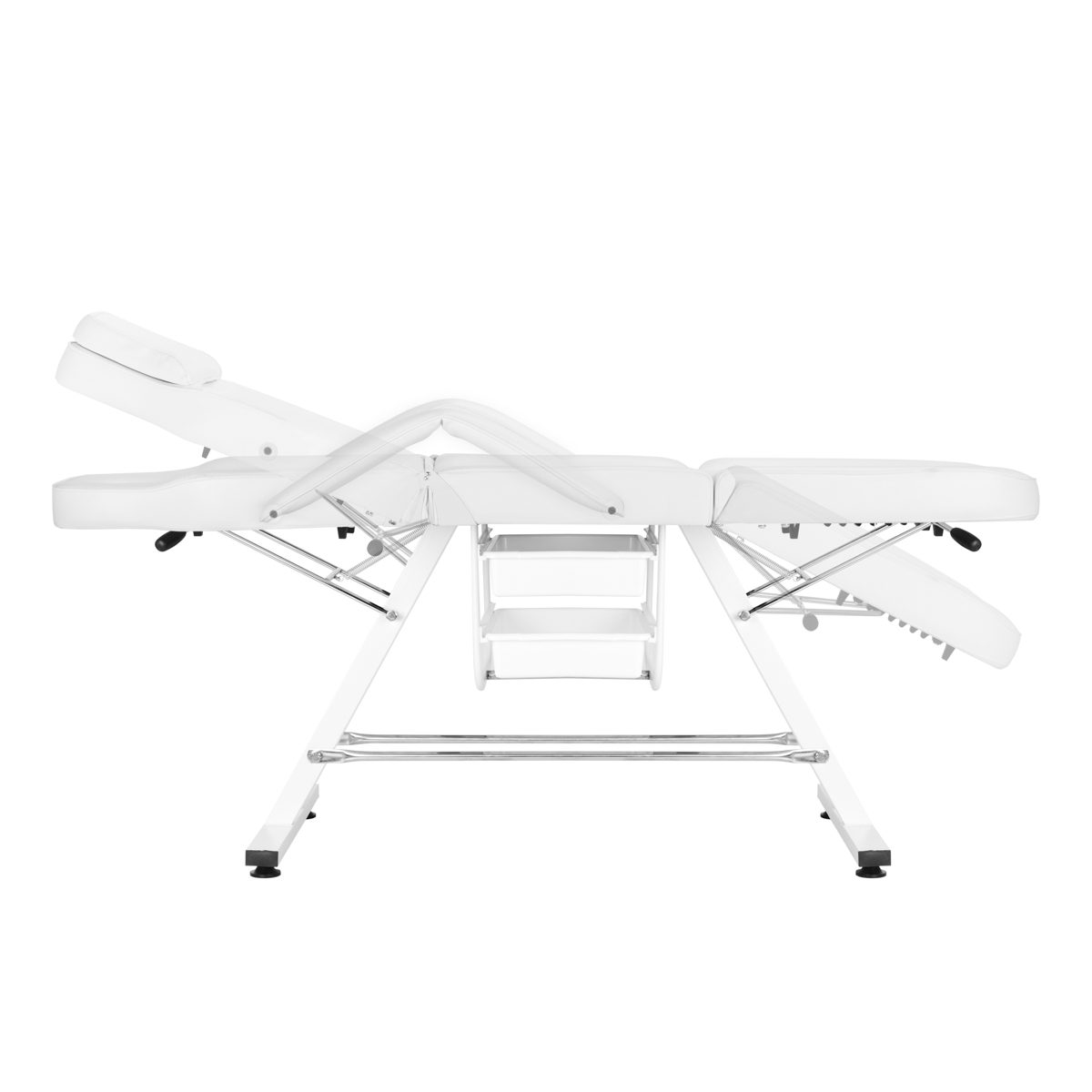 SILLON hoitotuoli, 2 lokerolla, valkoinen. SILLON hoitotuoli, 2 lokerolla, valkoinen.