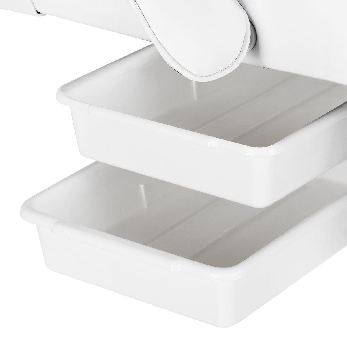 SILLON hoitotuoli, 2 lokerolla, valkoinen. SILLON hoitotuoli, 2 lokerolla, valkoinen.