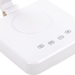 Pöytävalaisin Elegante LED Square 804, valkoinen