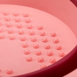 Taitettava pinkki pedikyyrikulho