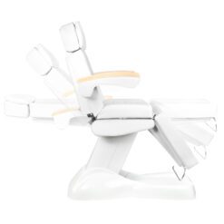 Sähköinen hoitotuoli Lux valkoinen, lämmitetty