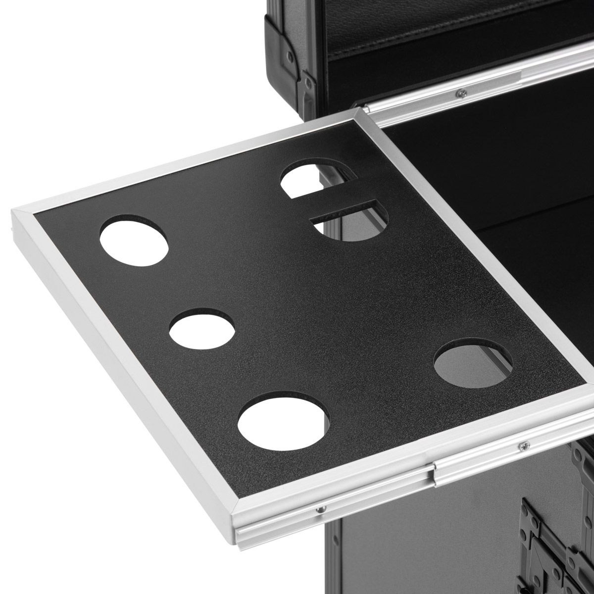 Gabbiano mobiili kampaamo ja työkärry samassa V21, musta Gabbiano mobiili kampaamo ja työkärry samassa V21, musta