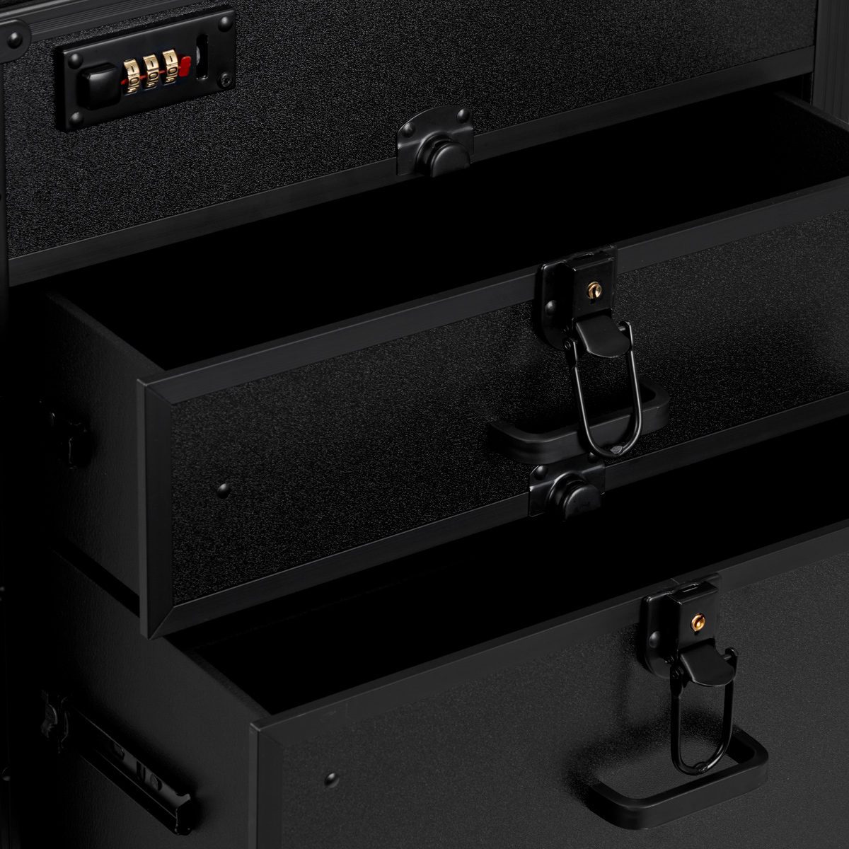 Gabbiano mobiili kampaamo ja työkärry samassa V21, musta Gabbiano mobiili kampaamo ja työkärry samassa V21, musta