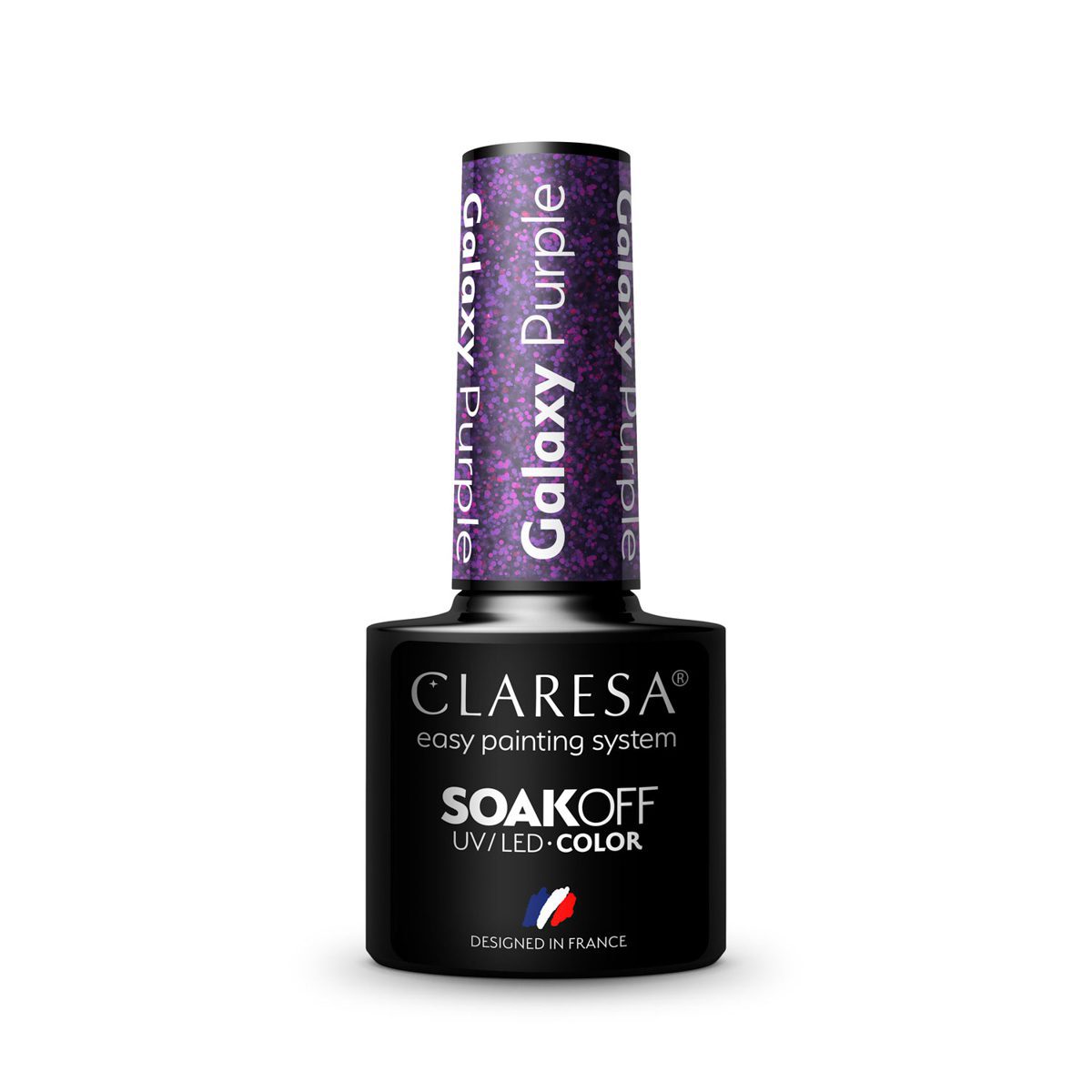 CLARESA GALAXY PURPLE hybridilakka, 5 ml CLARESA GALAXY PURPLE hybridilakka, 5 ml