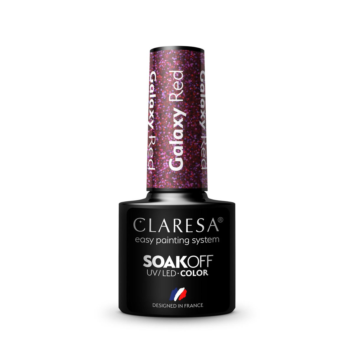 CLARESA GALAXY RED hybridilakka, 5 ml CLARESA GALAXY RED hybridilakka, 5 ml