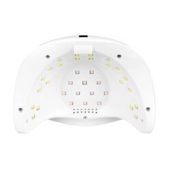 Kynsiuuni Glow S1 Dual UV-LED 168W valkoinen-hopea