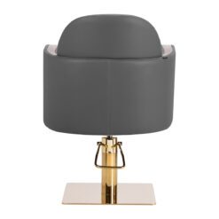 Gabbiano Malaga kampaamotuoli kulta-harmaa