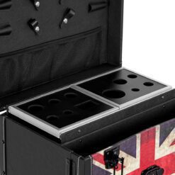 Gabbiano C12 parturin työkärry, musta