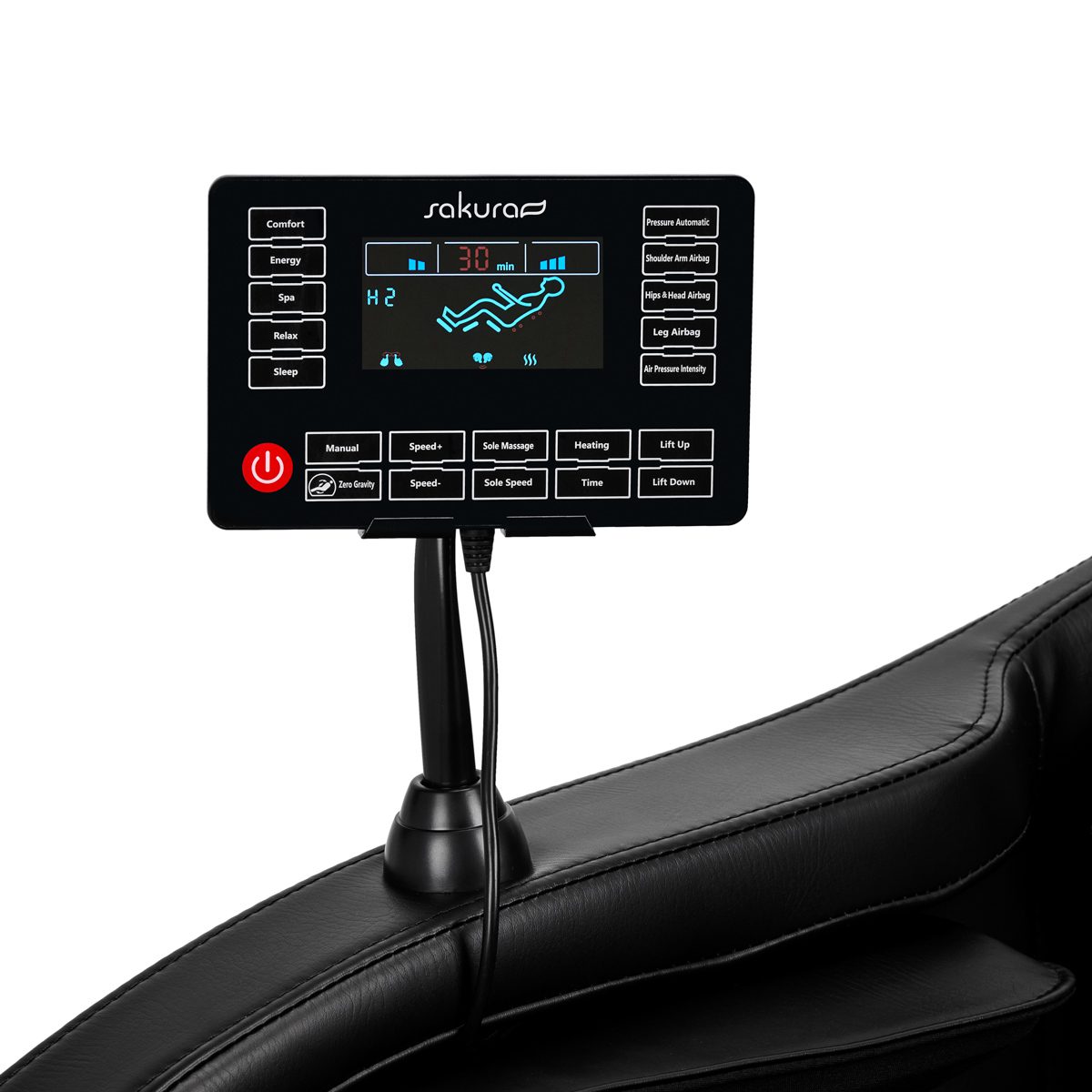 Sakura Classic 305 hierova tuoli, musta Sakura Classic 305 hierova tuoli, musta