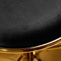 4Rico baarituoli QS-B313a, musta sametti - baarituoli