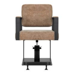 Gabbiano Modena kampaamotuoli ruskea keinomokka