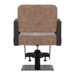 Gabbiano Modena kampaamotuoli ruskea keinomokka