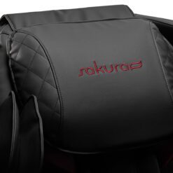 Hierova tuoli Sakura Standard 801, musta-punainen