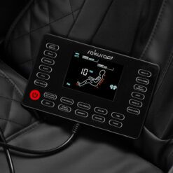 Hierova tuoli Sakura Standard 801, musta-punainen