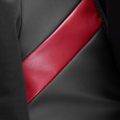 Hierova tuoli Sakura Standard 801, musta-punainen