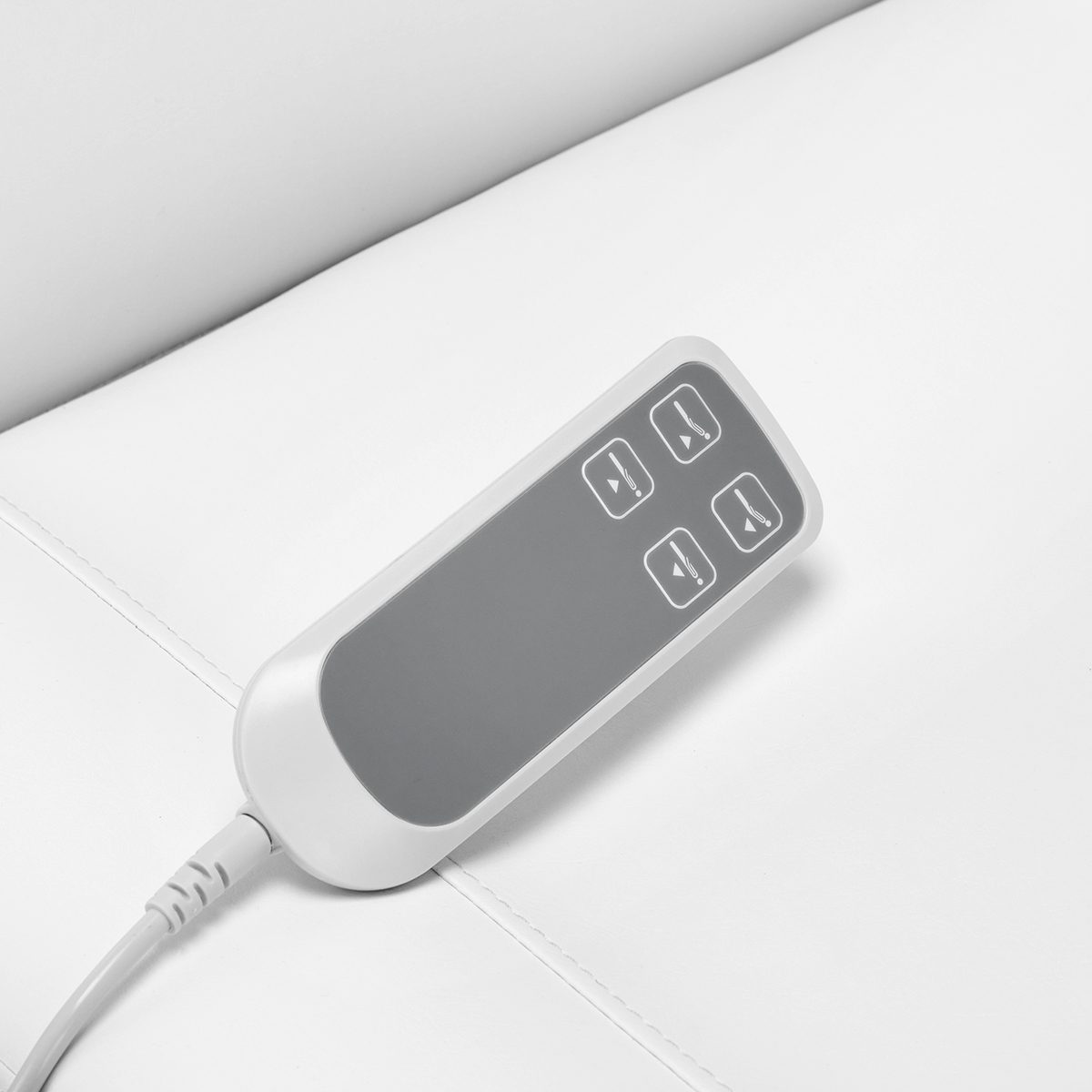 Sillon Classic sähköinen jalkahoitotuoli, 2 moottoria, valkoinen Sillon Classic sähköinen jalkahoitotuoli, 2 moottoria, valkoinen