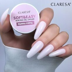 Claresa SOFT&EASY Builder Gel Panna Cotta, rakennusgeeli, 12 g