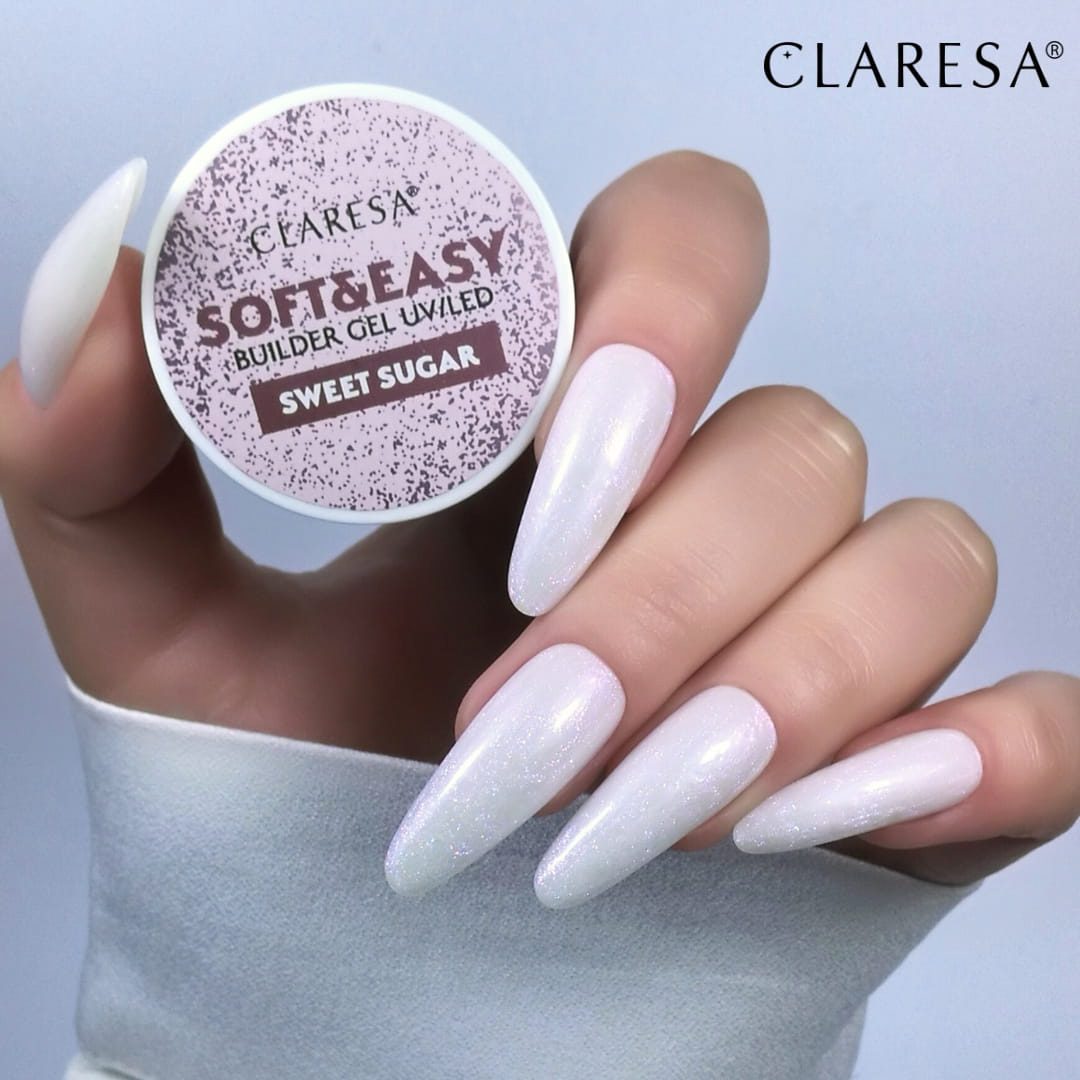Claresa SOFT&EASY Builder Gel Sweet Sugar, rakennusgeeli, 45 g Claresa SOFT&EASY Builder Gel Sweet Sugar, rakennusgeeli, 45 g