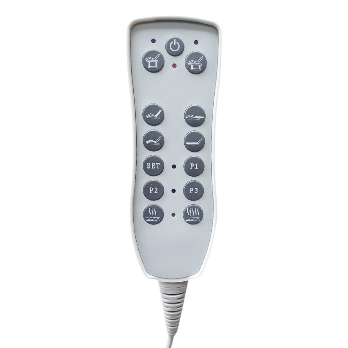 AZZURRO CRYSTAL 370-3 SPA hoitopeti, 4 moottoria valkoinen, lämmityksellä AZZURRO CRYSTAL 370-3 SPA hoitopeti, 4 moottoria valkoinen, lämmityksellä