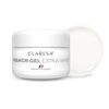 Claresa BLACK 900 hybridi geelilakka, musta, 5 ml CLARESA FRENCH GEL EXTRA WHITE 25 g