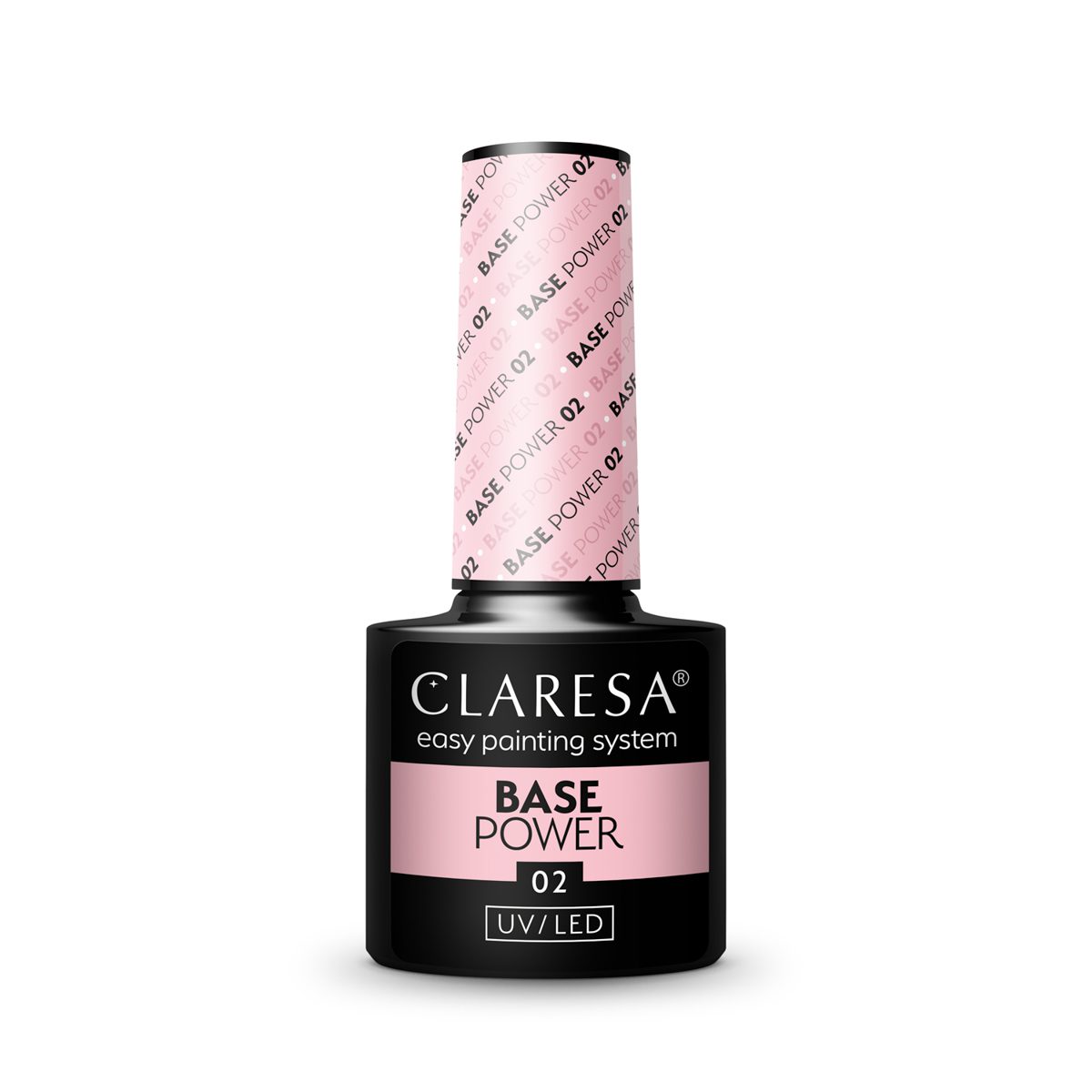 CLARESA POWER BASE 02 aluslakka 5ml CLARESA POWER BASE 02 aluslakka 5ml
