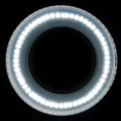 ELEGANTE 6027 60 LED SMD 5D, suurennuslasivalaisin lattiajalustalla