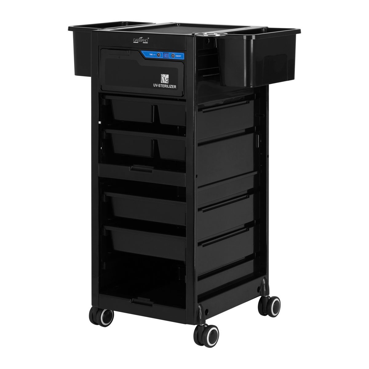 Gabbiano 68UV työkärry musta Gabbiano 68UV työkärry musta