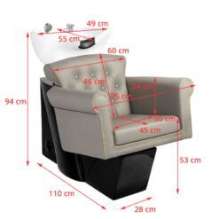 GABBIANO BERLIN pesupaikka, harmaa GABBIANO BERLIN pesupaikka, harmaa