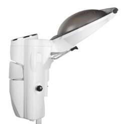 Gabbiano höyrystin jalustalla ja otsonihoidolla, valkoinen Gabbiano höyrystin jalustalla ja otsonihoidolla, valkoinen