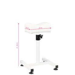 Jalkatuki jalkahoitoon 117 valkoinen