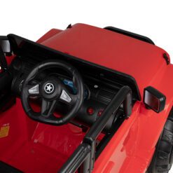 Lasten kampaamotuoli leikkiauto SUV, punainen