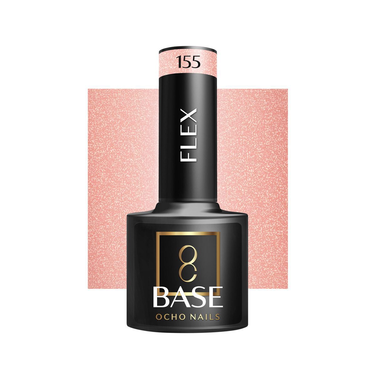 OCHO NAILS Flex Base 155 hybridi aluslakka 5 ml OCHO NAILS Flex Base 155 hybridi aluslakka 5 ml