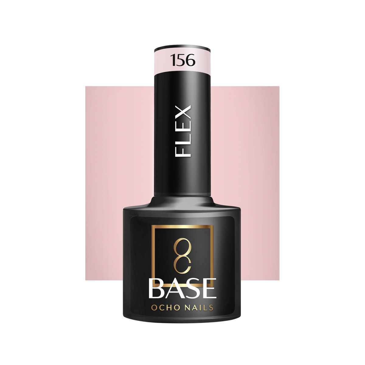 OCHO NAILS Flex Base 156 hybridi aluslakka 5 ml OCHO NAILS Flex Base 156 hybridi aluslakka 5 ml