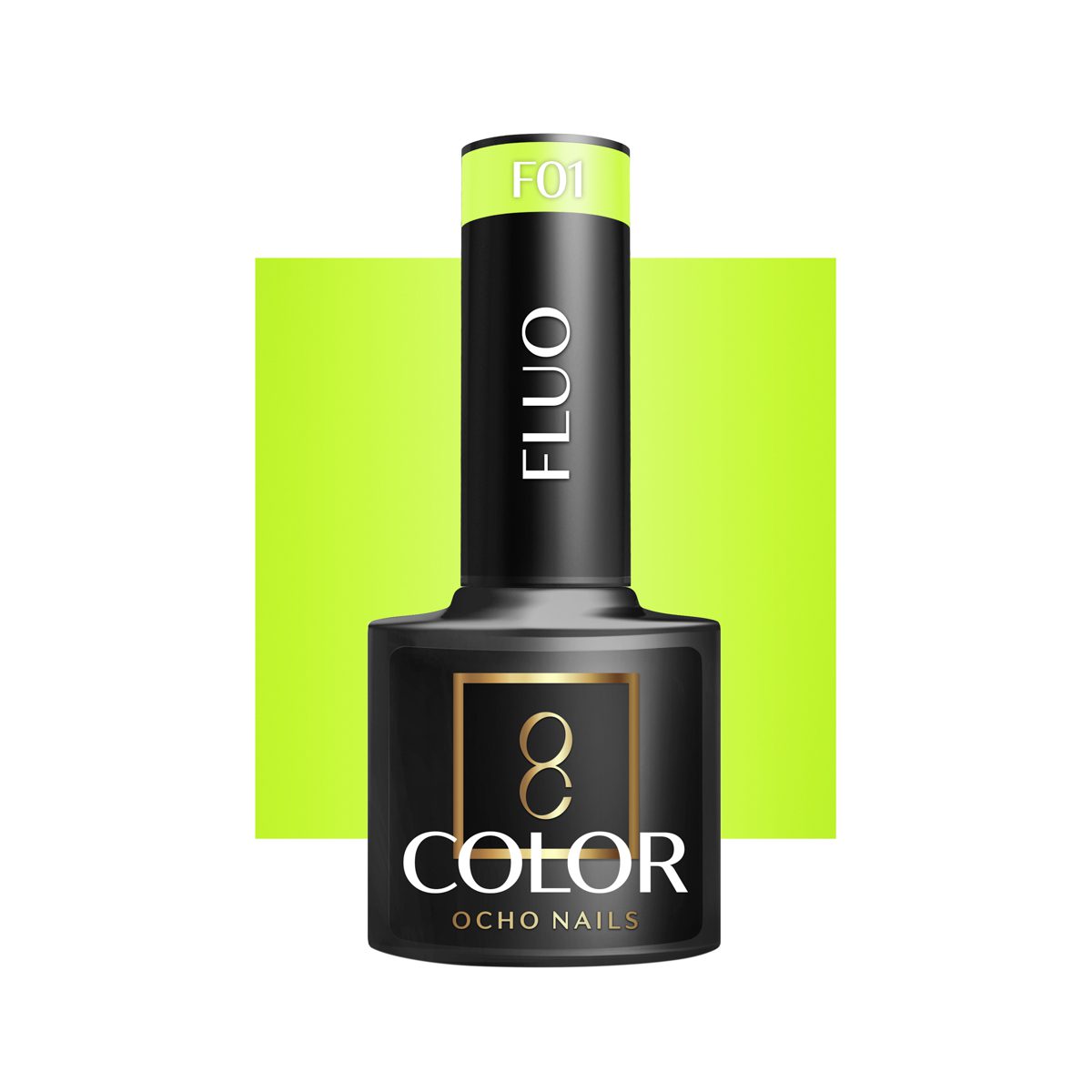 OCHO NAILS fluoresoiva hybridilakka F01 FLUO 5 ml OCHO NAILS fluoresoiva hybridilakka F01 FLUO 5 ml