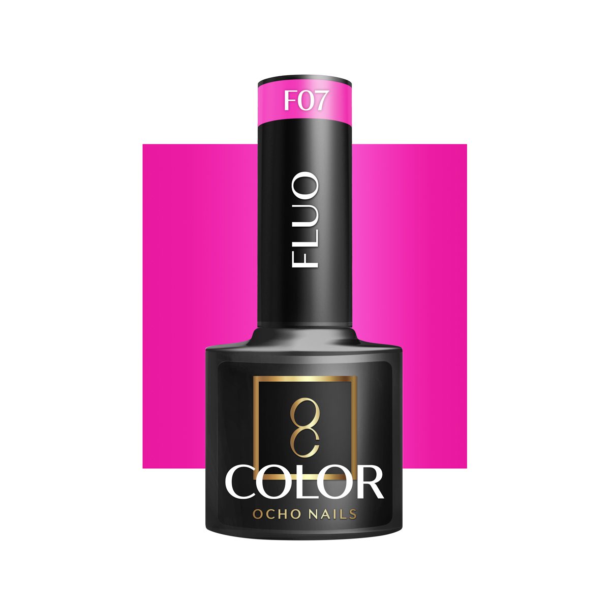 OCHO NAILS fluoresoiva hybridilakka F07 FLUO 5 ml OCHO NAILS fluoresoiva hybridilakka F07 FLUO 5 ml