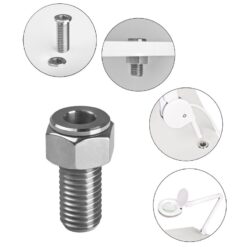 TUBE-pidike suurennuslasivalaisimen kiinnittämiseen työpöytään TUBE-pidike suurennuslasivalaisimen kiinnittämiseen työpöytään