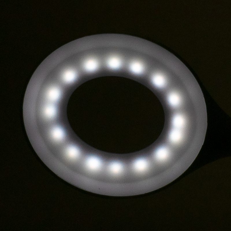 Työpöytävalaisin RING LED SNAKE valkoinen Työpöytävalaisin RING LED SNAKE valkoinen