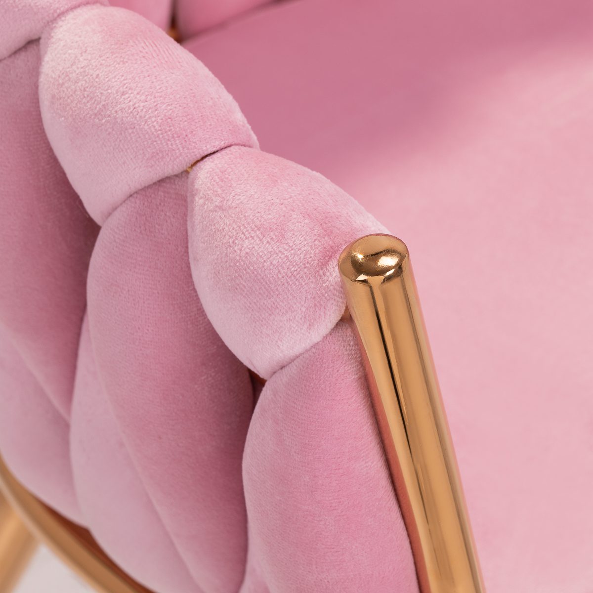 4Rico asiakastuoli QS-GW06G sametti pinkki 4Rico asiakastuoli QS-GW06G sametti pinkki