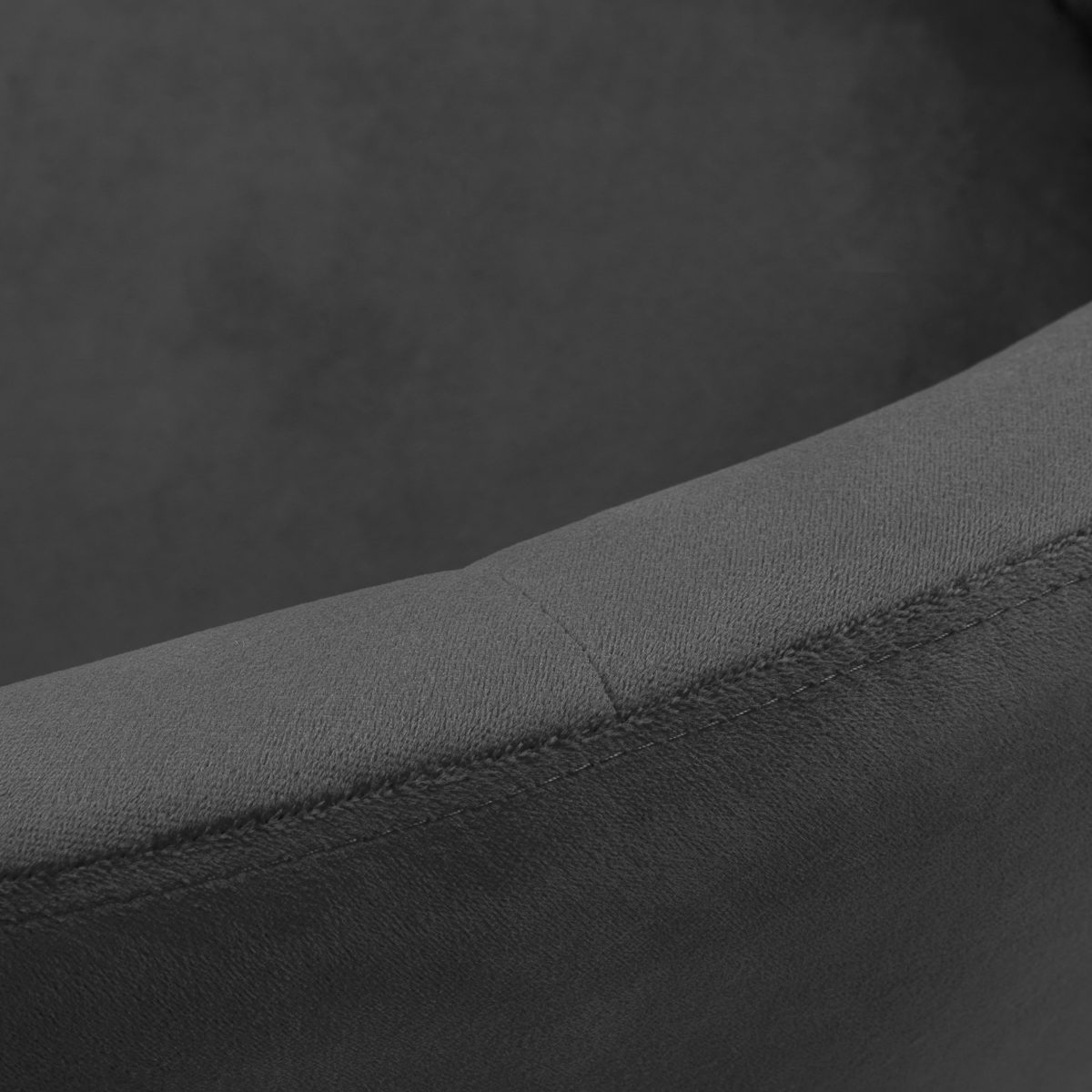 4Rico kääntyvä nojatuoli QS-BL12G harmaa sametti 4Rico kääntyvä nojatuoli QS-BL12G harmaa sametti