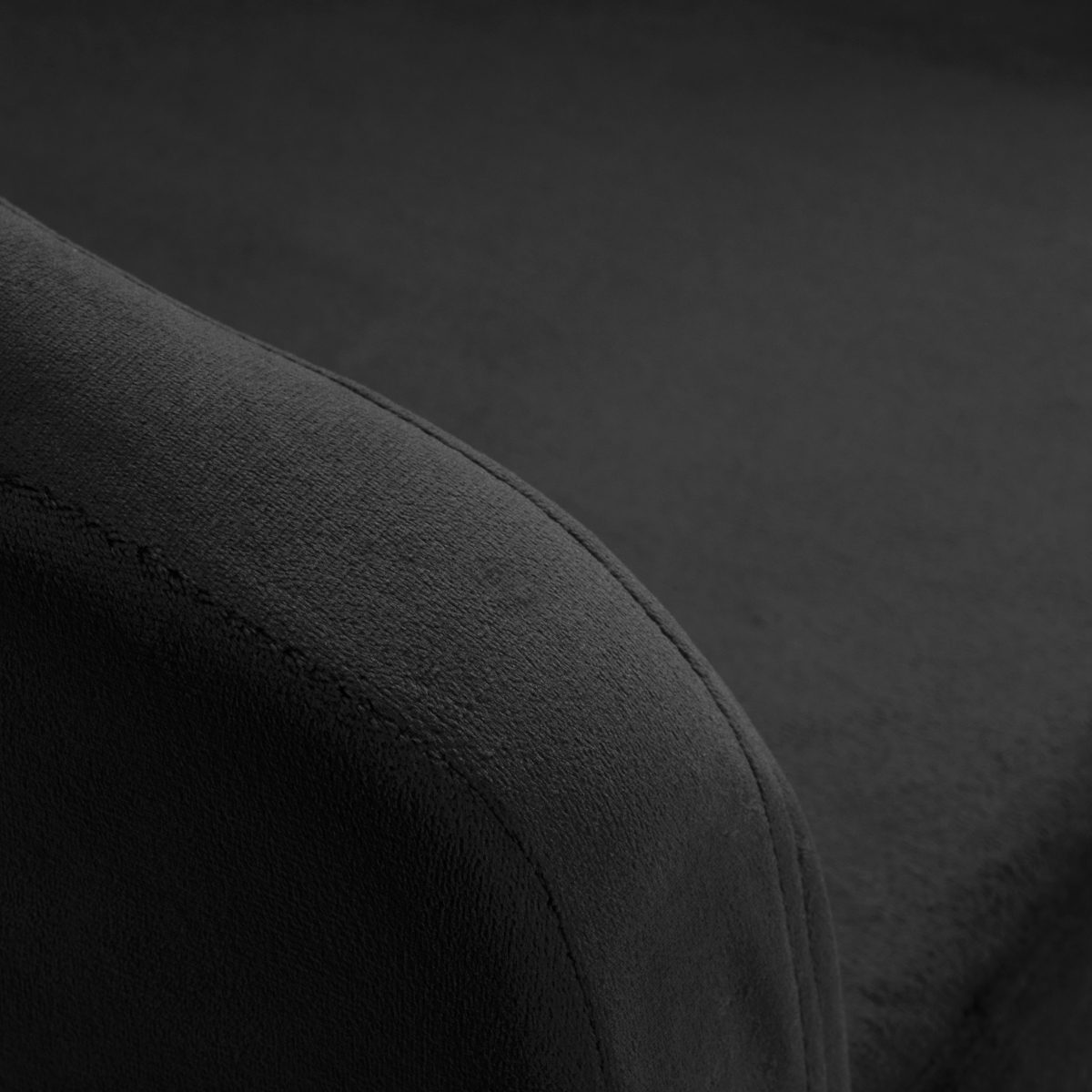 4Rico kääntyvä nojatuoli QS-BL14G musta sametti 4Rico kääntyvä nojatuoli QS-BL14G musta sametti