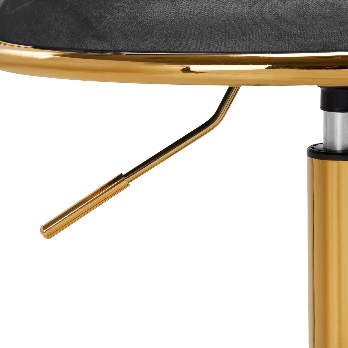 4Rico kääntyvä nojatuoli QS-GW01G harmaa sametti 4Rico kääntyvä nojatuoli QS-GW01G harmaa sametti