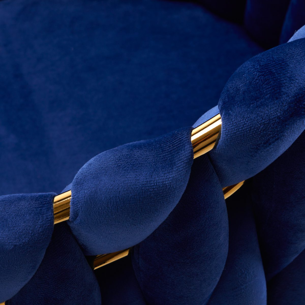 4Rico nojatuoli QS-GW06G sametti sininen 4Rico nojatuoli QS-GW06G sametti sininen