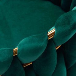 4Rico nojatuoli QS-GW06G sametti vihreä