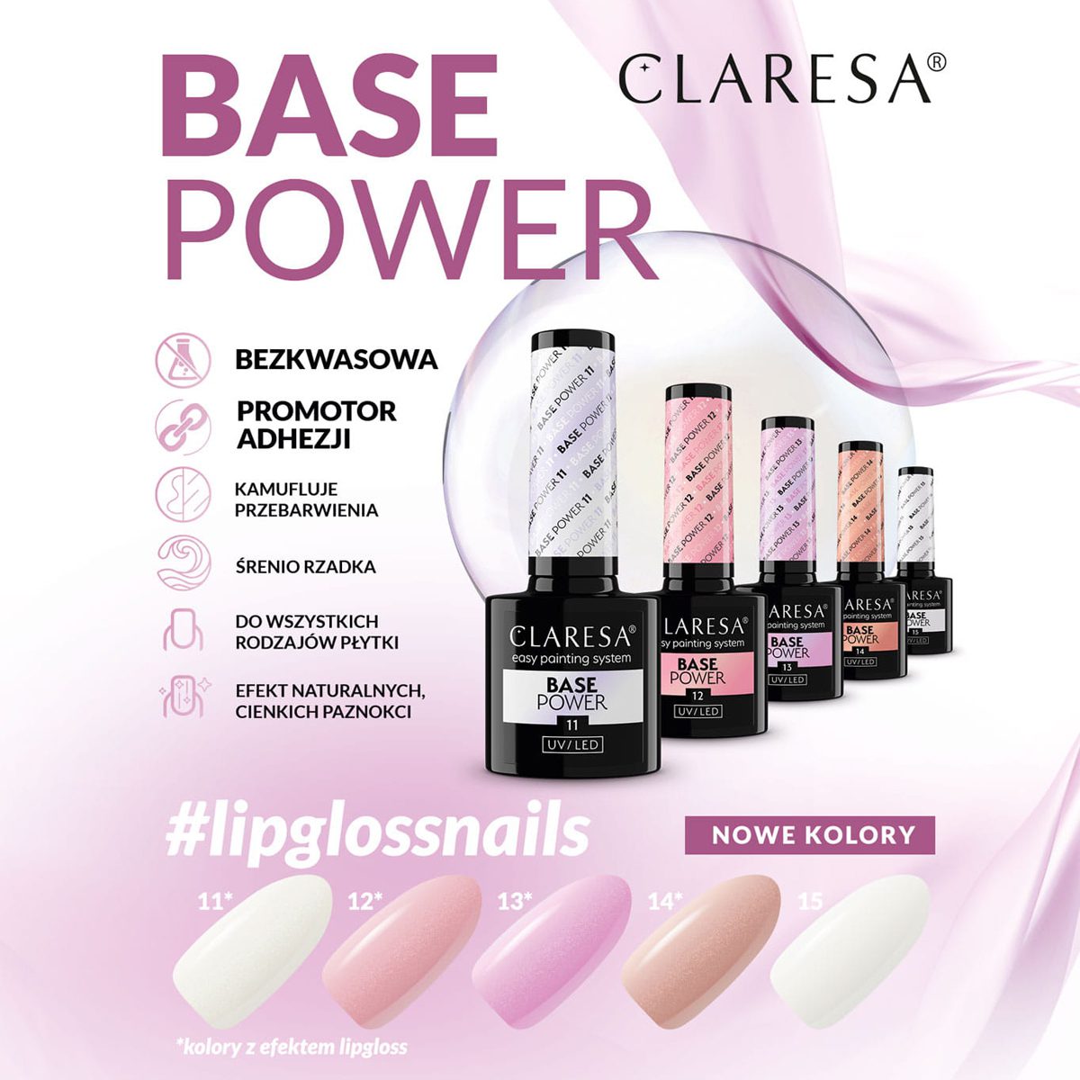 Claresa Base Power 12, 5g Claresa Base Power 12, 5g
