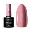 CLARESA BUILDER GEL CLEAR 50 g CLARESA FULL GLITTER 5 hybridilakka, 5 ml