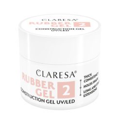 CLARESA RUBBER GEL 2, 90g rakennusgeeli CLARESA RUBBER GEL 2, 90g rakennusgeeli