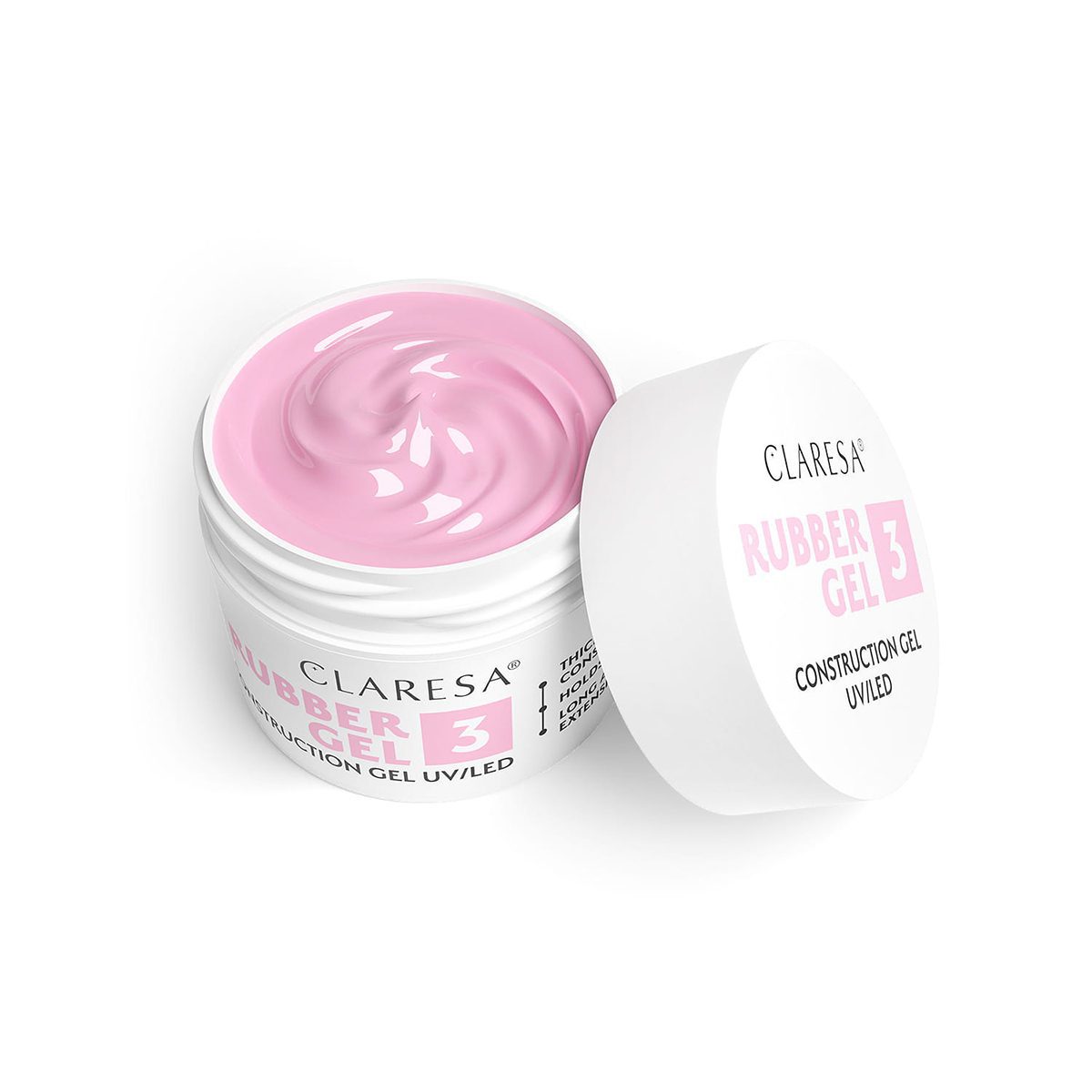 CLARESA RUBBER GEL 3, 12g rakennusgeeli CLARESA RUBBER GEL 3, 12g rakennusgeeli